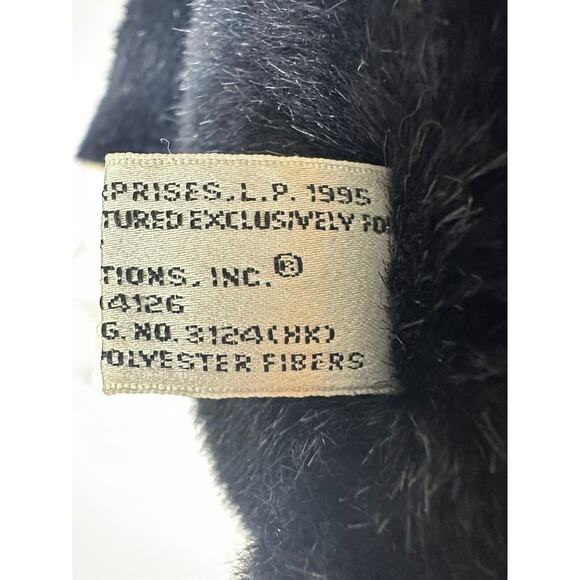 Vintage Dr. Seuss Cat In The Hat Plush Stuffed Animal W/ Attached Mini Book 1995 - Picture 5 of 5